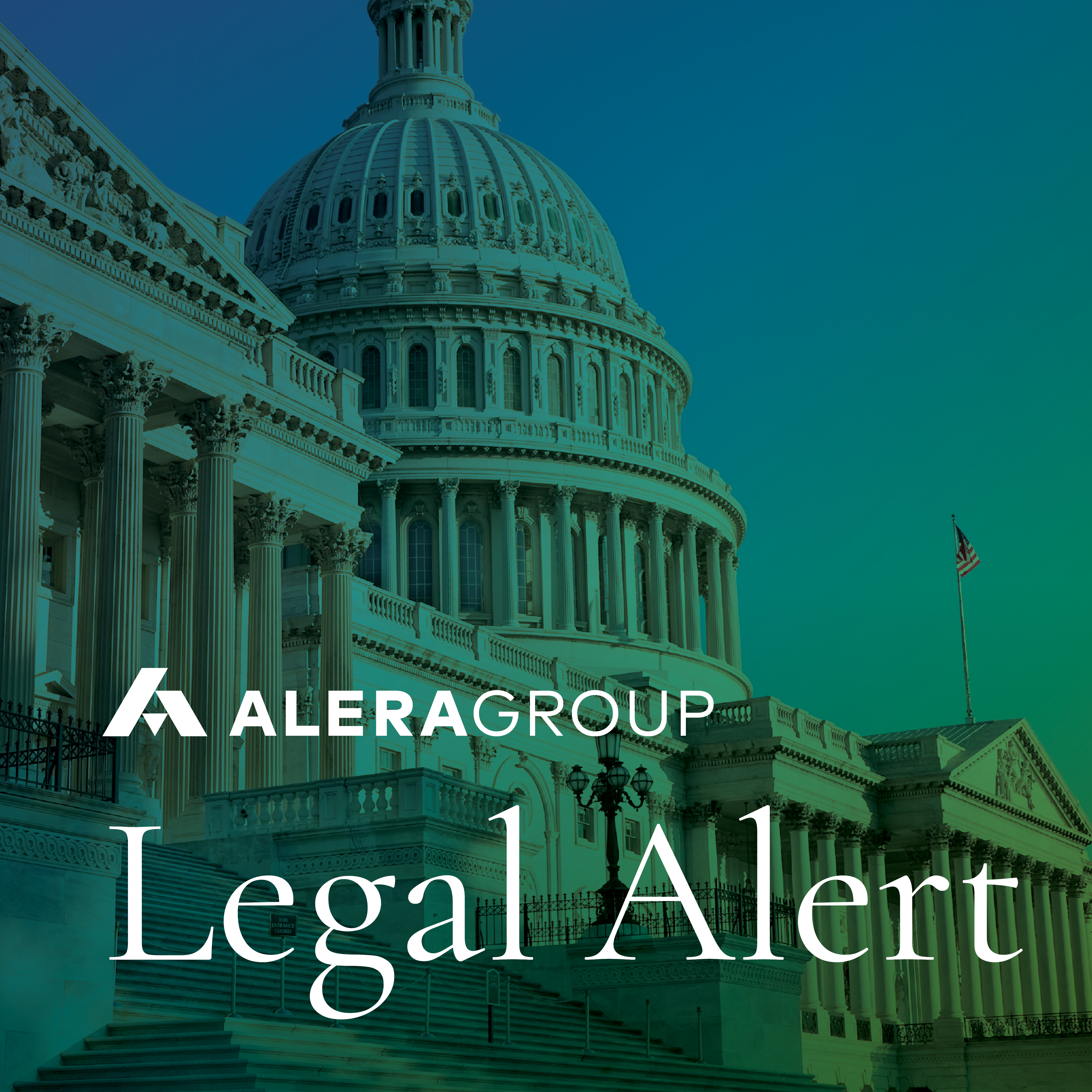 Stock image with the words reading Legal Alert