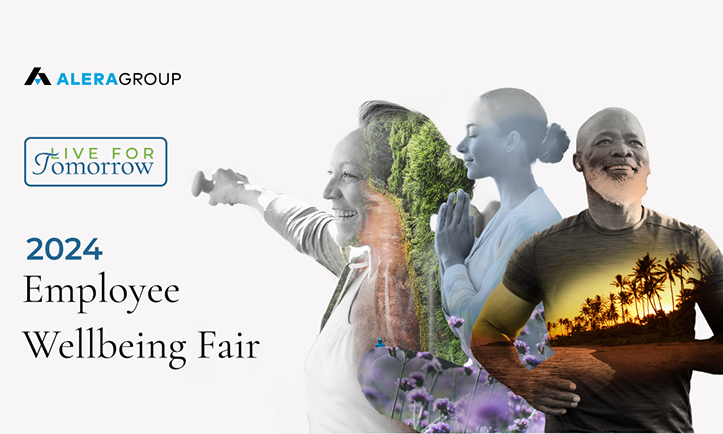 Alera Group's 2024 Employee Wellbeing Fair is September 26. It's a great opportunity not only for our employees, but for those from other companies, as well.