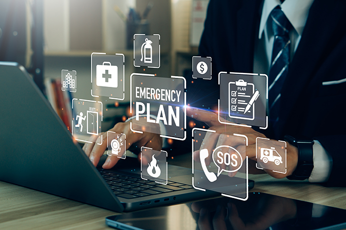 Business continuity planning should include reviewing Business Interruption Insurance coverage.