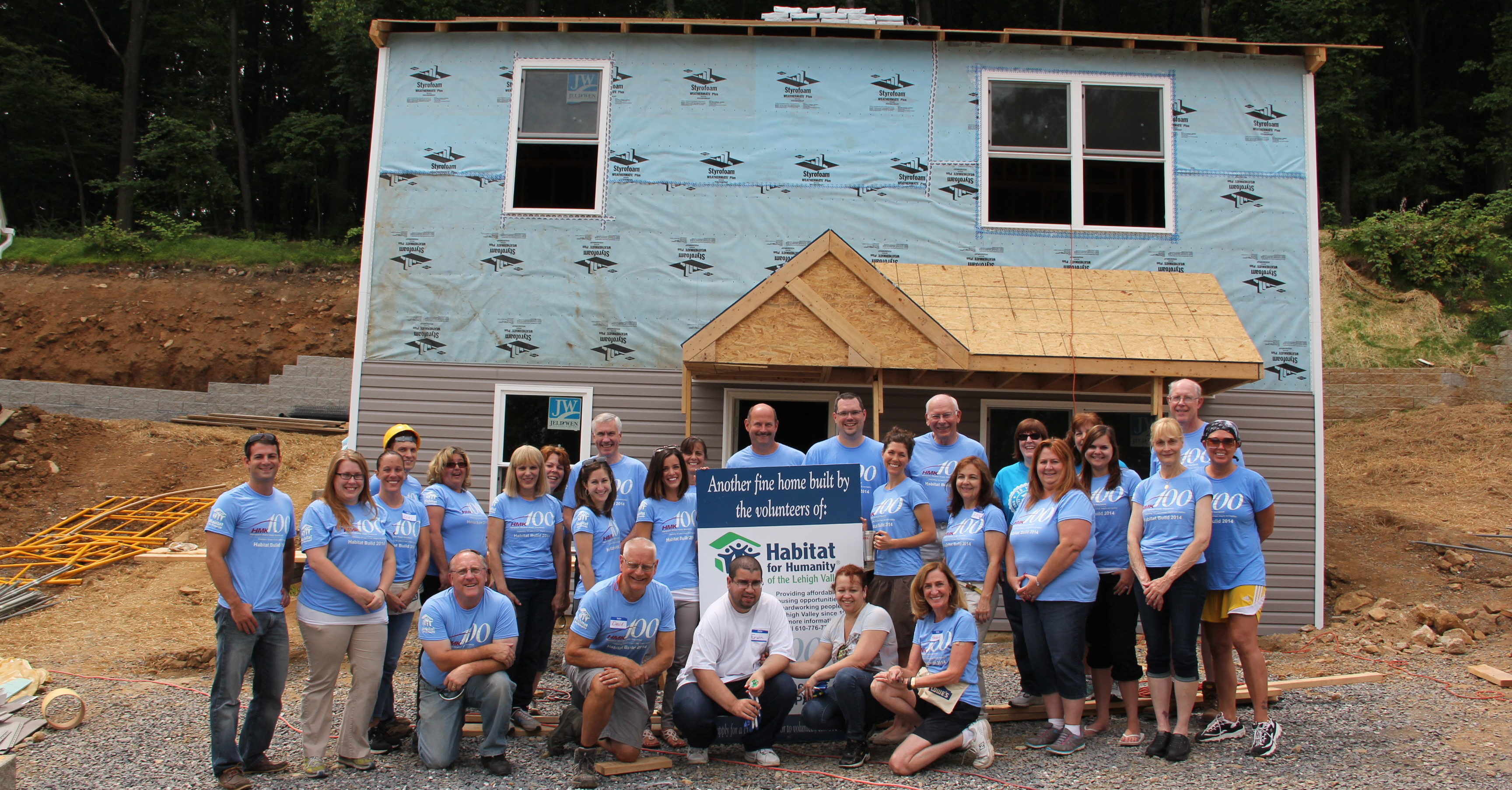 100th Anniversary Habitat Home Build
