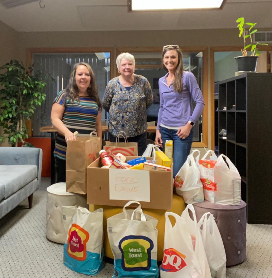 JAC Food Donation to Five Loaves Food Shelf